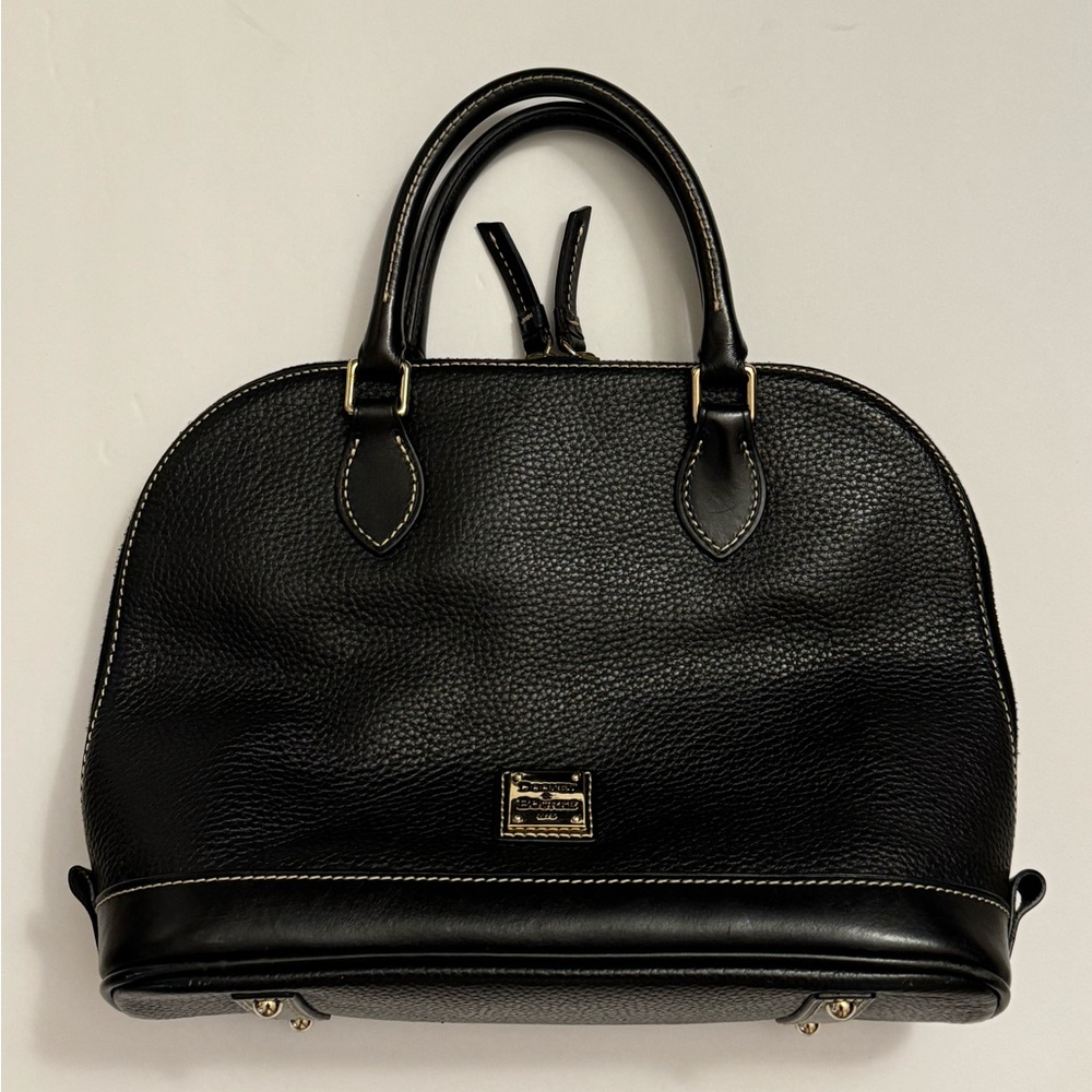 Dooney & Bourke Pebble Grain Zip Zip Satchel